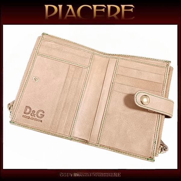 D&G 二つ折り財布 訳あり格安 大特価 ドルチェ＆ガッバーナ