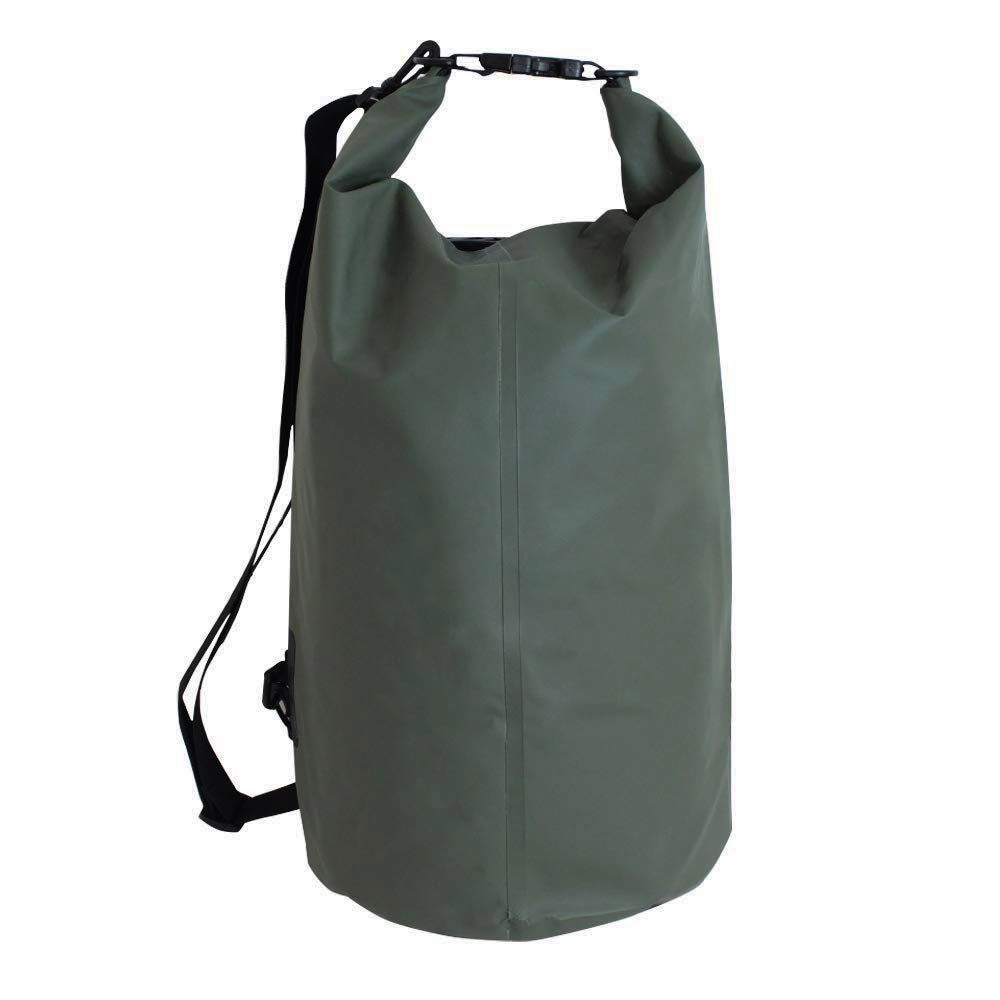 [Popular Item] Handbag, Shoulder Bag, Travel Mountaineering Backpack, Disaster Prevention, Outdoor Storage Bag, Plain, Olive Bag, Drum Type, Waterproof Bag, 30L Dry Bag, WHATNOT