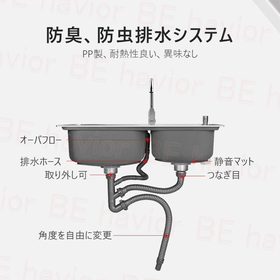 二槽式シンク