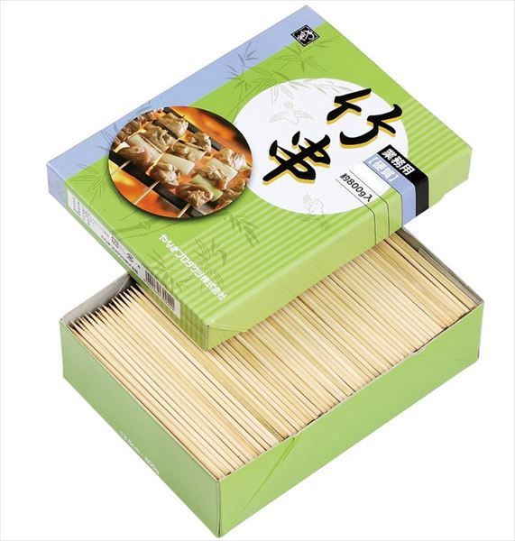 まとめ買い-30点セット 硬質串１５ｃｍ８００ｇバラ箱詰 やなぎプロダクツ 割箸 楊枝 竹串