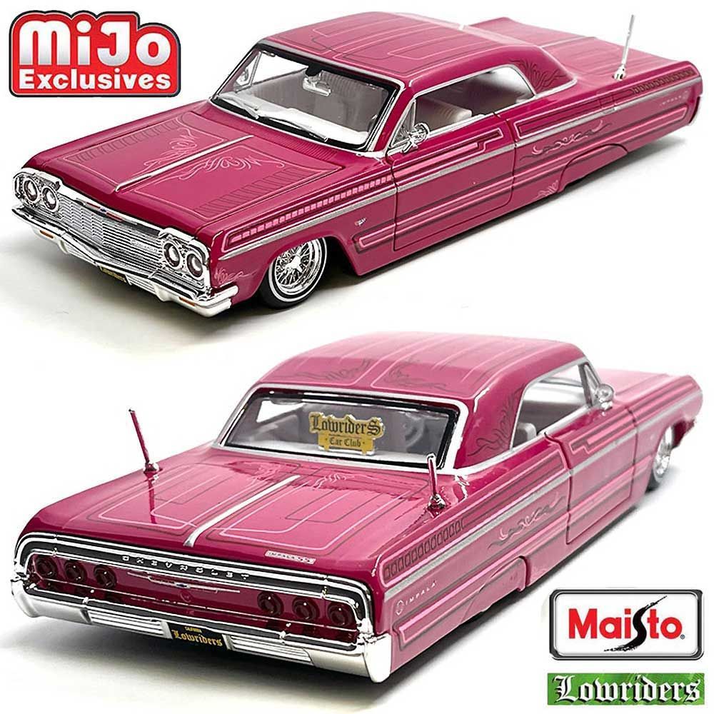Maisto マイスト ローライダー インパラ Impala ミニカー 新品bj マイスト Maisto/マイスト Supercon 2023 限定 Lowriders 1/64