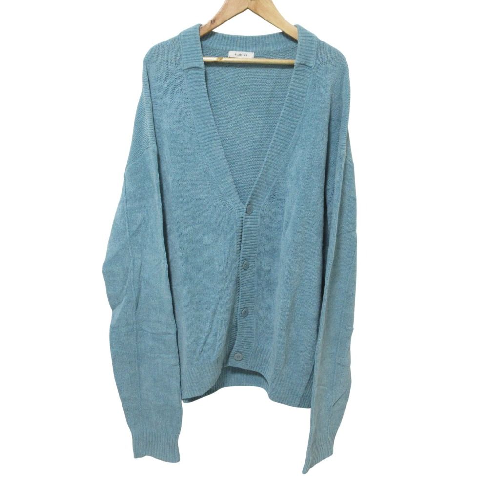 【美品】ブラミンク blamink 　オーバーサイズ　コットン　カーディガン 美品】ブラミンク blamink オーバーサイズ コットン カーディガン