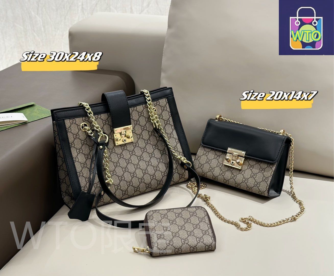 【まとめ買い専用ページ】GUCCI3点 今日特価】Gucci グッチ 組み合わせパック 三つの割引価格-WTO輸