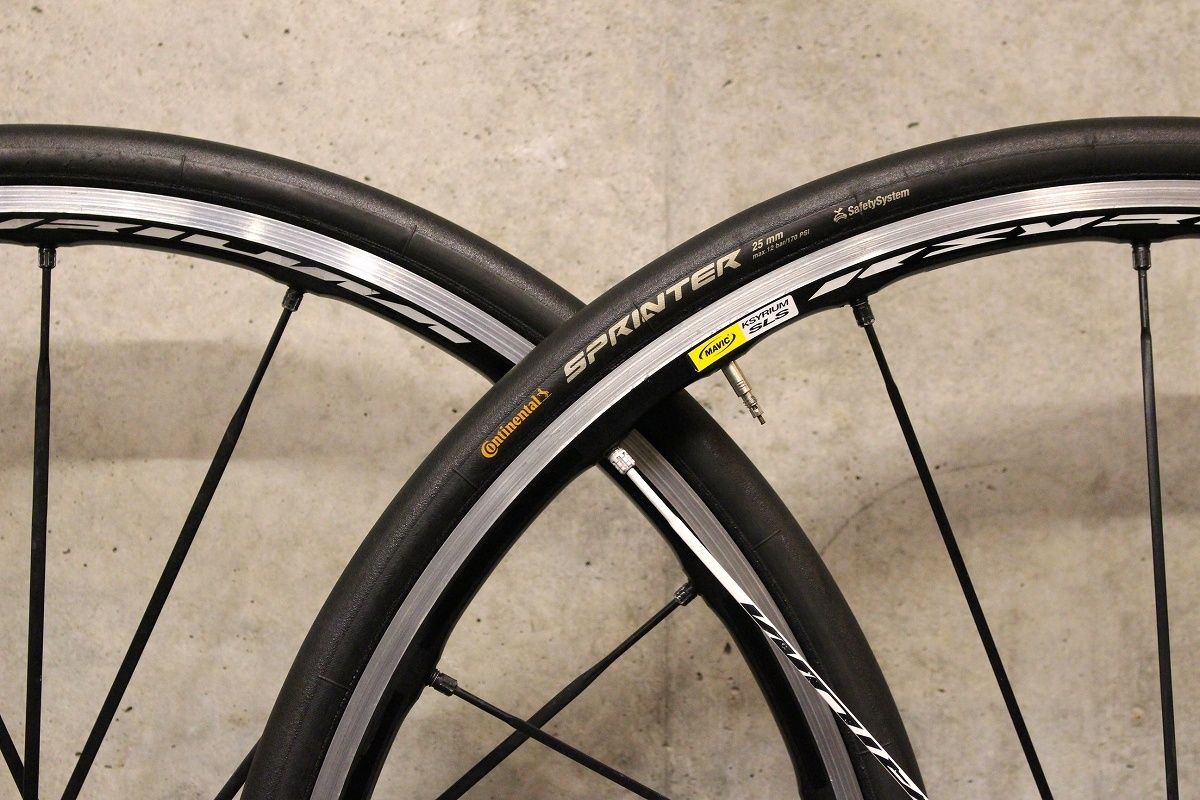 SHIMANO - 値下げ‼️MAVIC KSYRIUM SLS チューブラーホイール シマノ11S マヴィック MAVIC キシリウム KSYRIUM SLS アルミ チューブラー