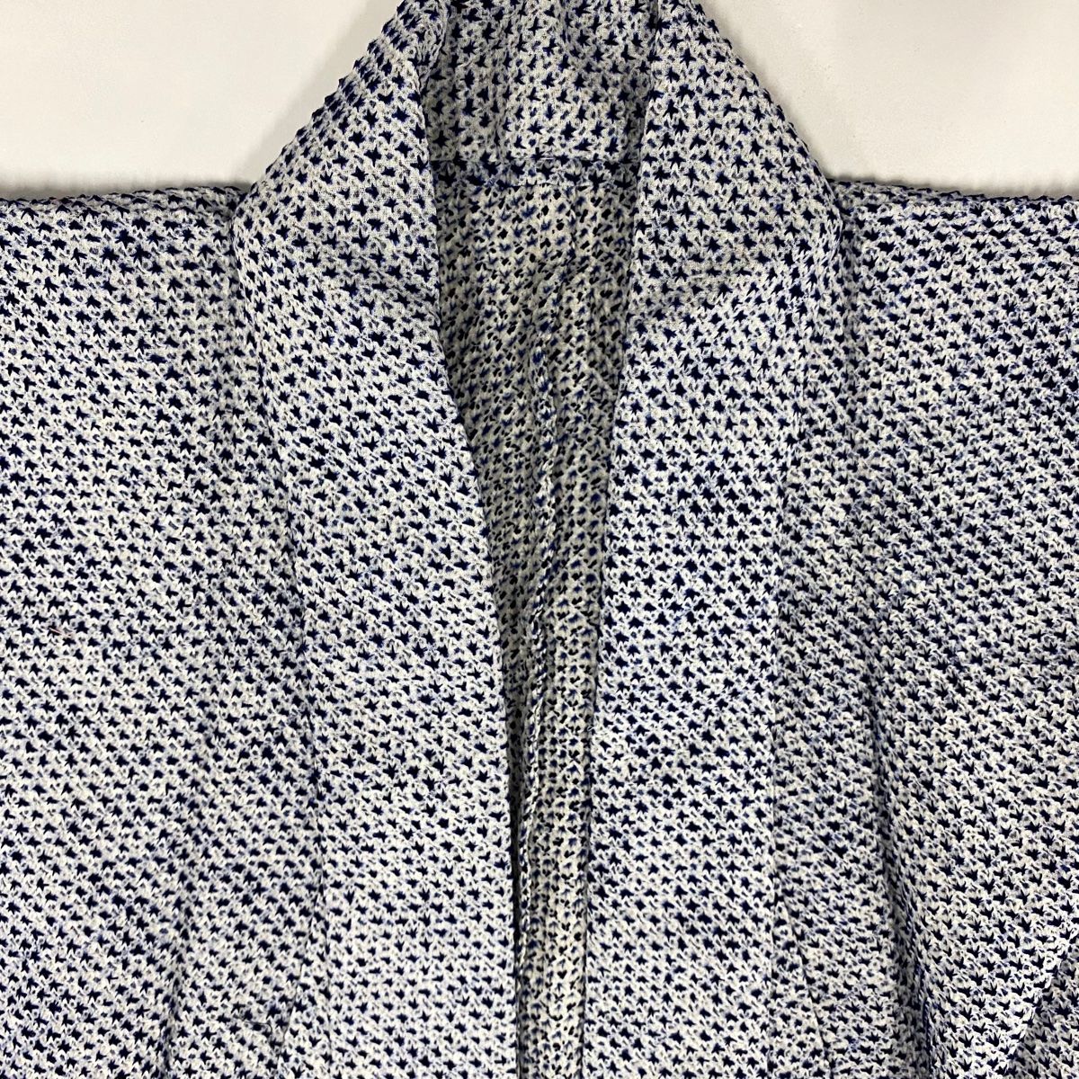 幾何学模様 藍色