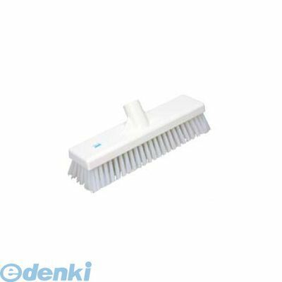 7営業日以内発送 2119080 デッキブラシ ７０６０ ホワイト ＨＡＣＣＰ対応 ハードタイプ 沖縄離島販売不可