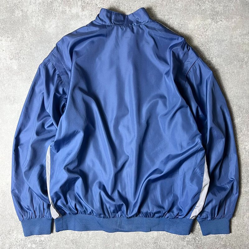 90s NIKE 初期 銀タグ センター スウォッシュ プルオーバー ナイロン