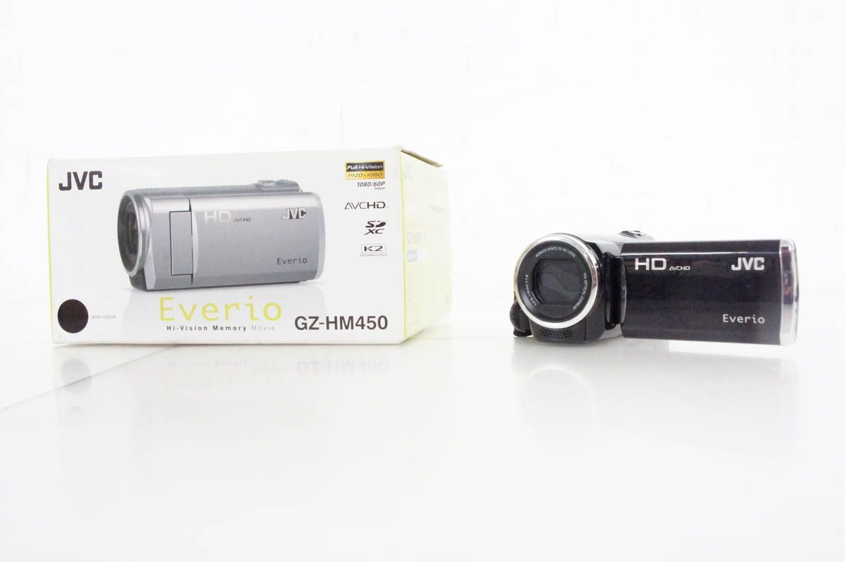 JVC VictorハイビジョンメモリームービーEverio GZ-HM450 JVC Victorビクター ハイビジョンメモリームービー エブリオEverio GZ