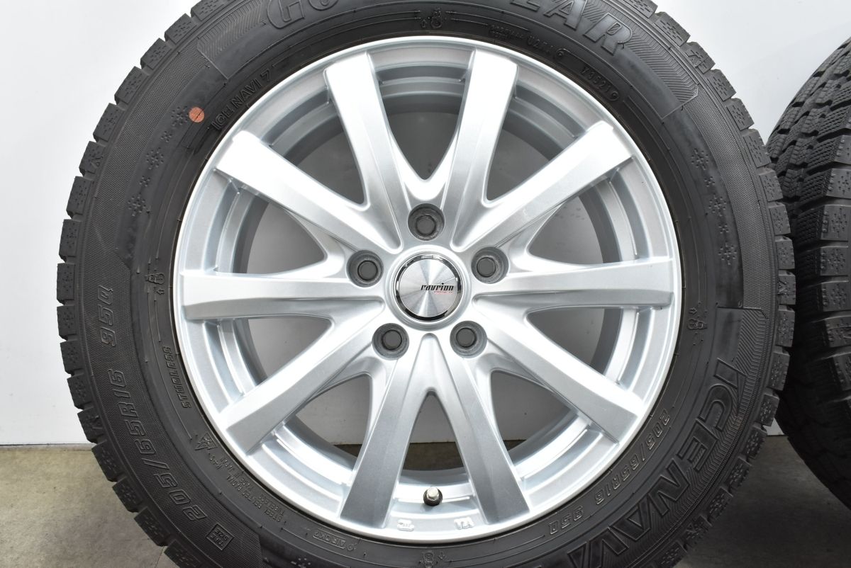 美品 バリ溝】Weds ラブリオン 16in 6.5J +47 114.3 グッドイヤー