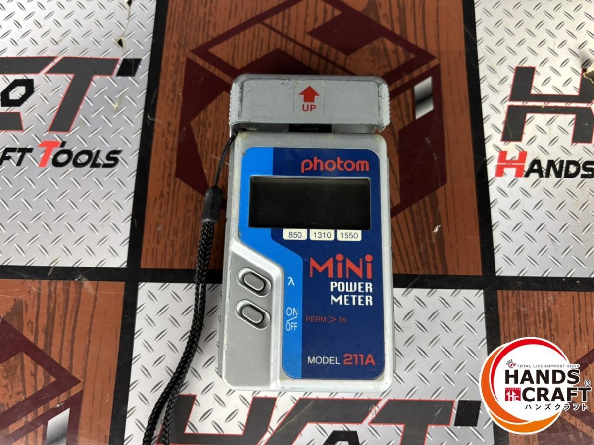 ♭ 現状品 photom MINI POWER METER ミニパワーメーター 211A 通電 のみ