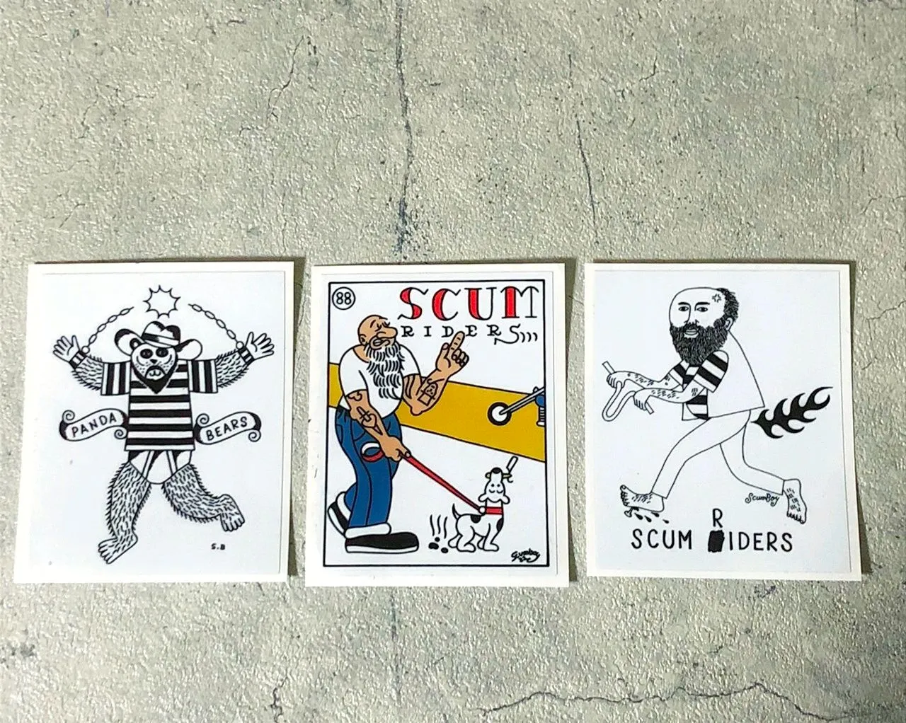 スカムボーイ アート作品 コークヘッドヒップスターズ scumboy