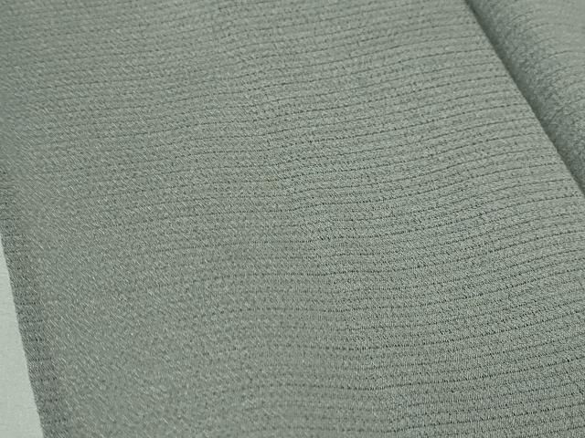 平和屋本店□極上 夏物 京都祇園の老舗 ぎをん齋藤 色無地 絽縮緬 鉛色