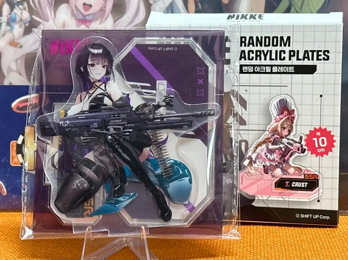 【香港限定】勝利の女神NIKKE ニケ ポップアップ アクスタ ブラン　ノワール 勝利の女神NIKKE ニケ 【海外限定】勝利の女神NIKKE ニケ ポップアップ