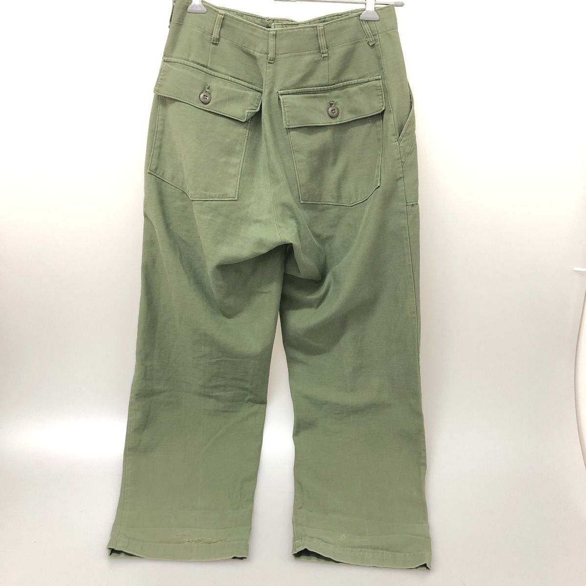 □□60s U.S.ARMY パンツ ベイカーパンツ SIZE W34×L31 69年製 古着 
