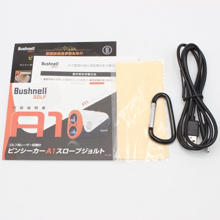 美品】Bushnell PINSEEKER A1 SLOPE JOLT ゴルフ用レーザー距離