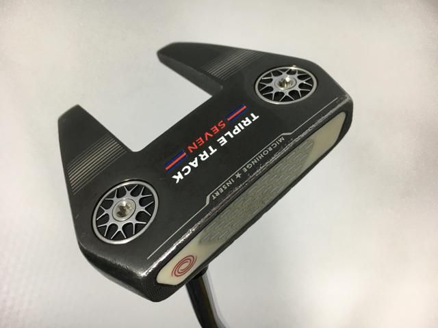 【中古ゴルフクラブ】オデッセイ TRIPLE TRACK (トリプルトラック) SEVEN パター 2020 オリジナルスチール パター【14日間返品OK】