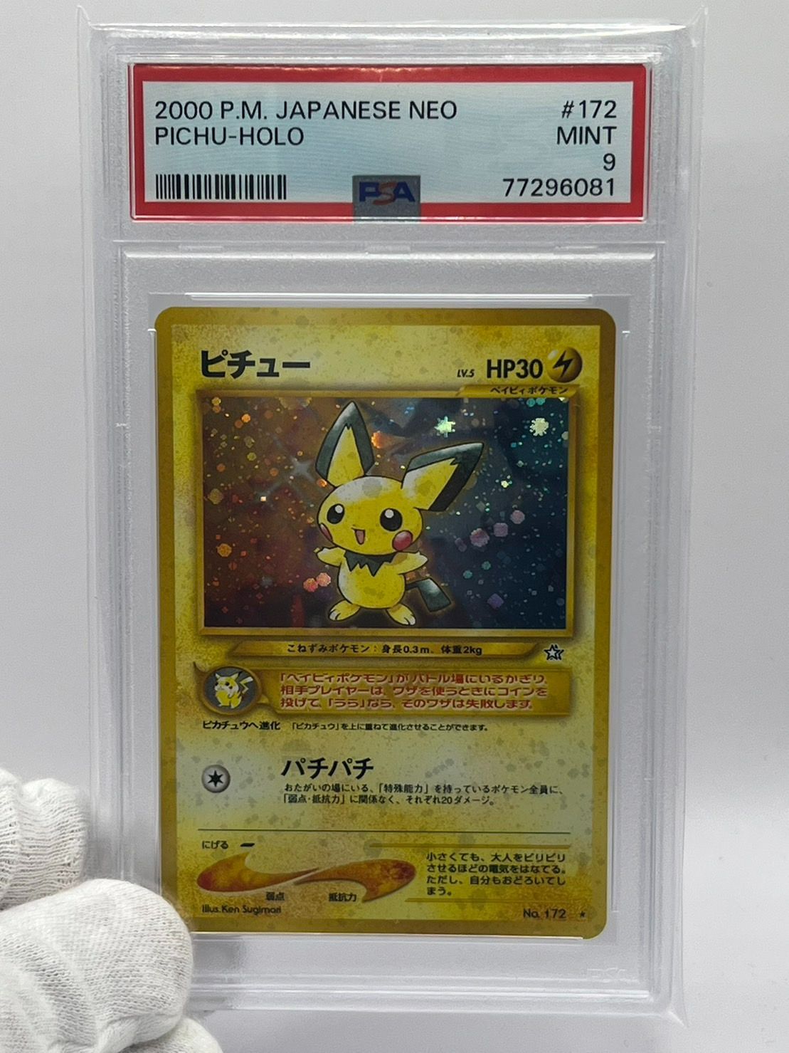 通販サイト通販 [PSA10] ピチュー 旧裏 172 - トレーディングカード