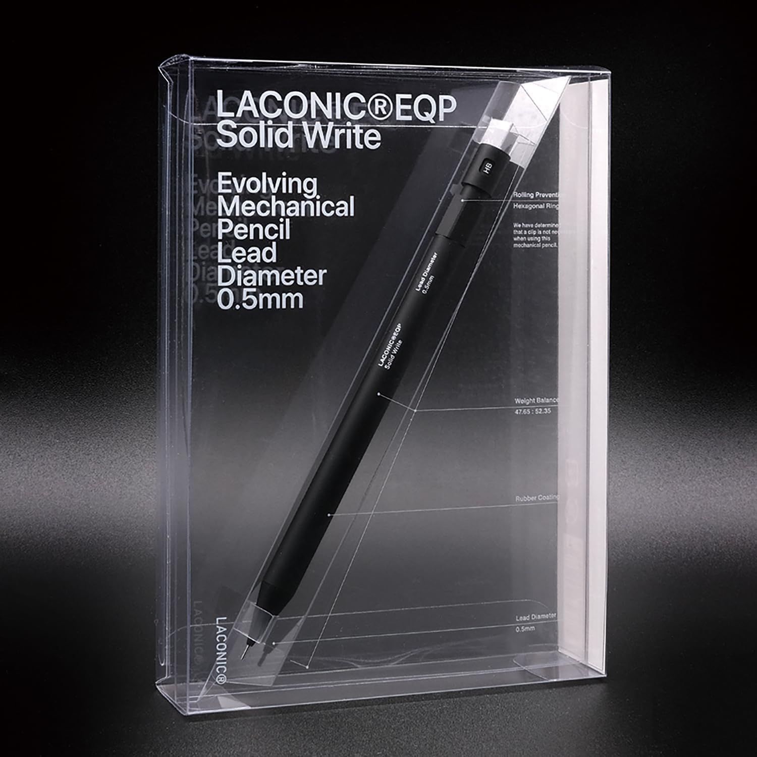ラコニック シャープペン 0.5mm Solid Write SW-01