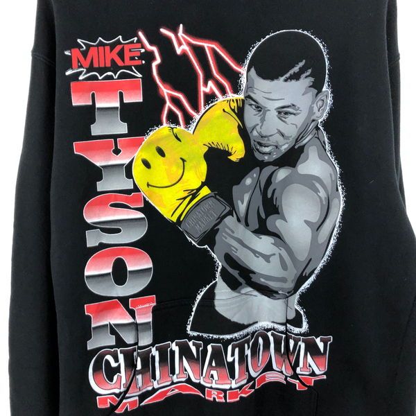 ＼半額SALE／ 古着】 MIKE TYSON マイクタイソン スウェットパーカー トップス