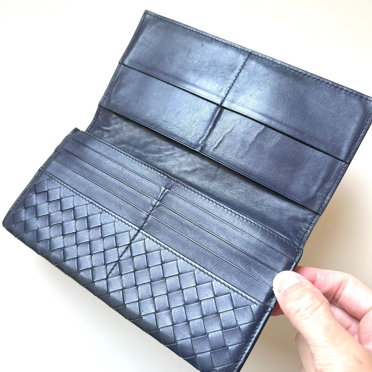 ボッテガヴェネタ 長財布 イントレチャート ボッテガヴェネタ