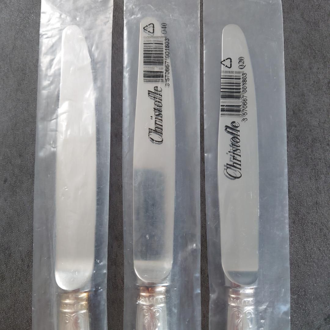 クリストフル マルメゾン スタンダードナイフ 未開封 3点 SKLAD-KIRPICHA_RU