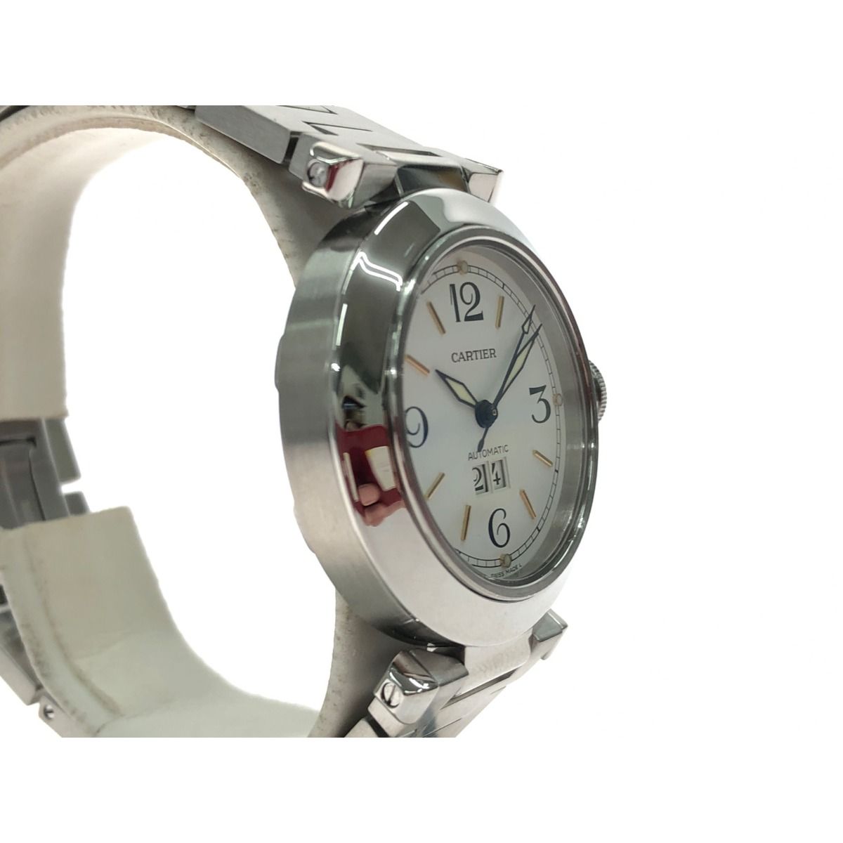 ▽▽Cartier カルティエ ユニセックス 自動巻き パシャC ビッグデイト