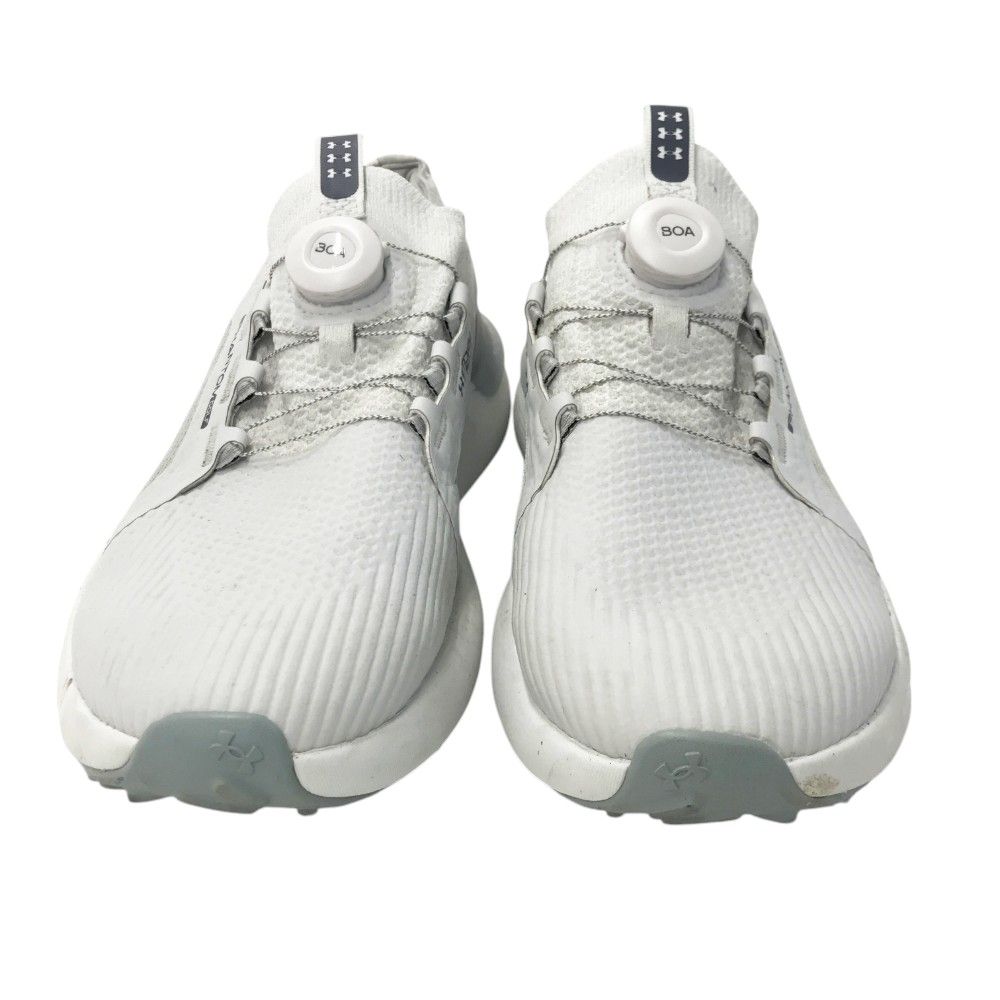 UNDER ARMOUR アンダーアーマー 3027380-101 ゴルフシューズ UAファントム  ホワイト系 26.5 [240101432457] ゴルフウェア メンズ ストスト UNDER ARMOUR アンダーアーマー 3027380-101 ゴルフシューズ UA