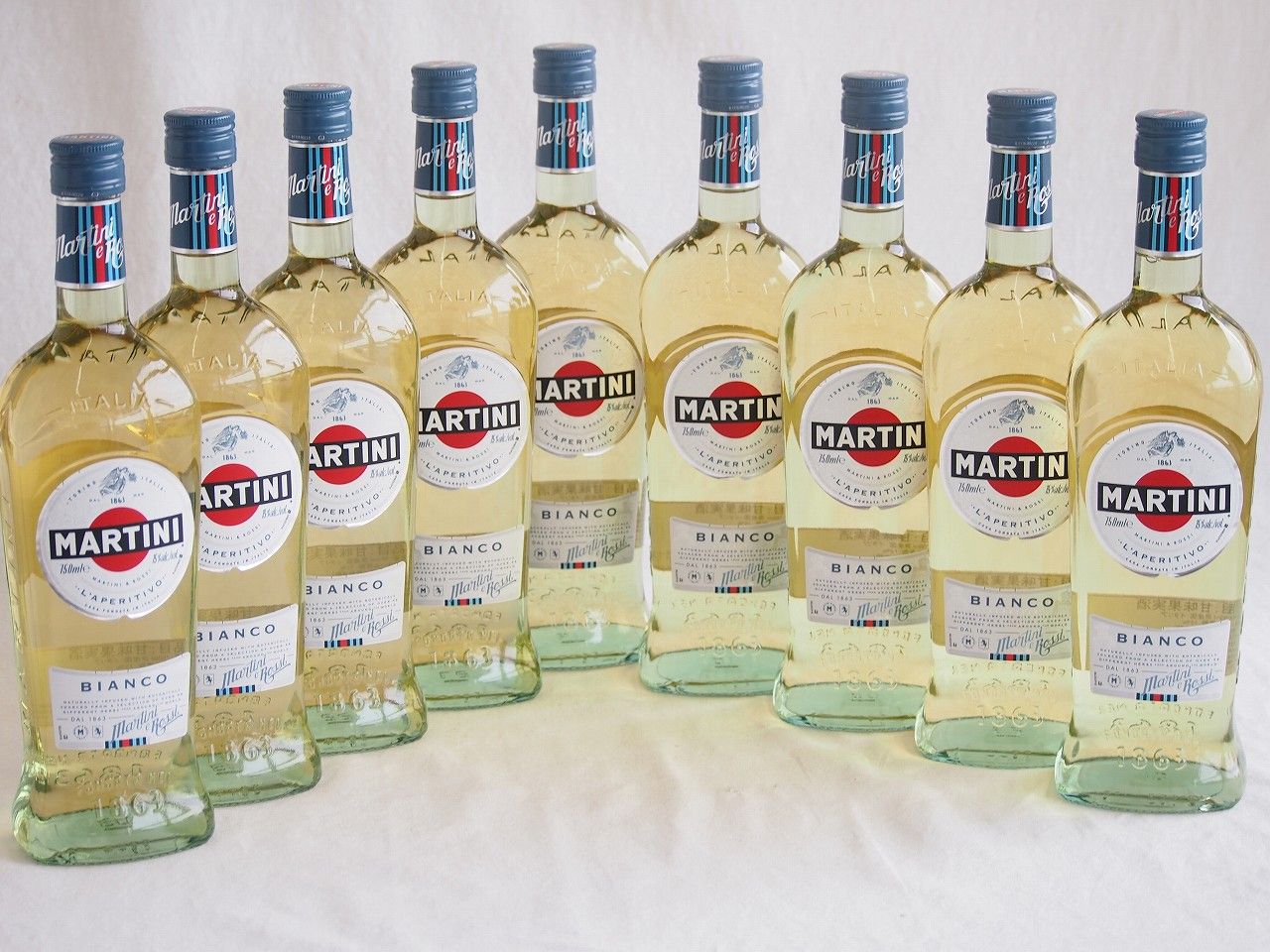 9本セット(マルティーニ ビアンコ イタリア白ワイン 甘口) 750ml