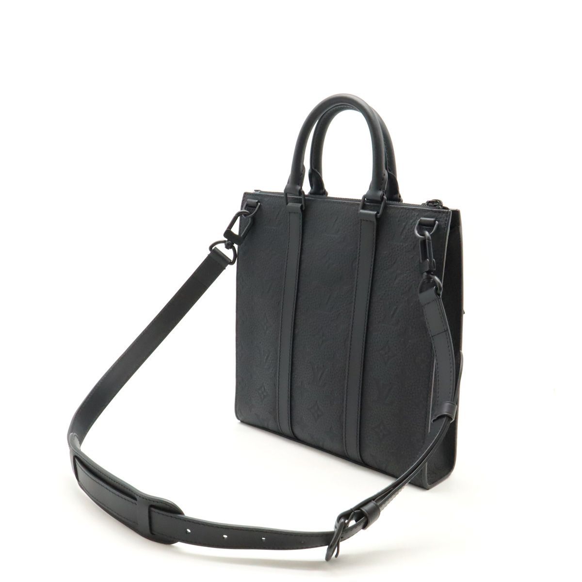 【極美品】ルイヴィトン モノグラム トリヨン サックプラ クロス ハンドバッグ ルイヴィトンサックプラクロス 2WAY 14145 黒 ユニセックス