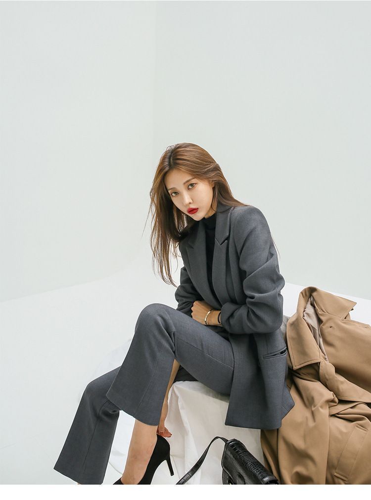 パンツスーツ 上下セット レディース フォーマルスーツ 入学式 卒業式 入園式 卒園式 七五三 母 ママスーツ セレモニースーツ スーツ おしゃれ エレガント 長袖 着痩せ 結婚式 お宮参り 通勤 事務服 仕事 就活 面接 春 秋 新生活 chaoliu27