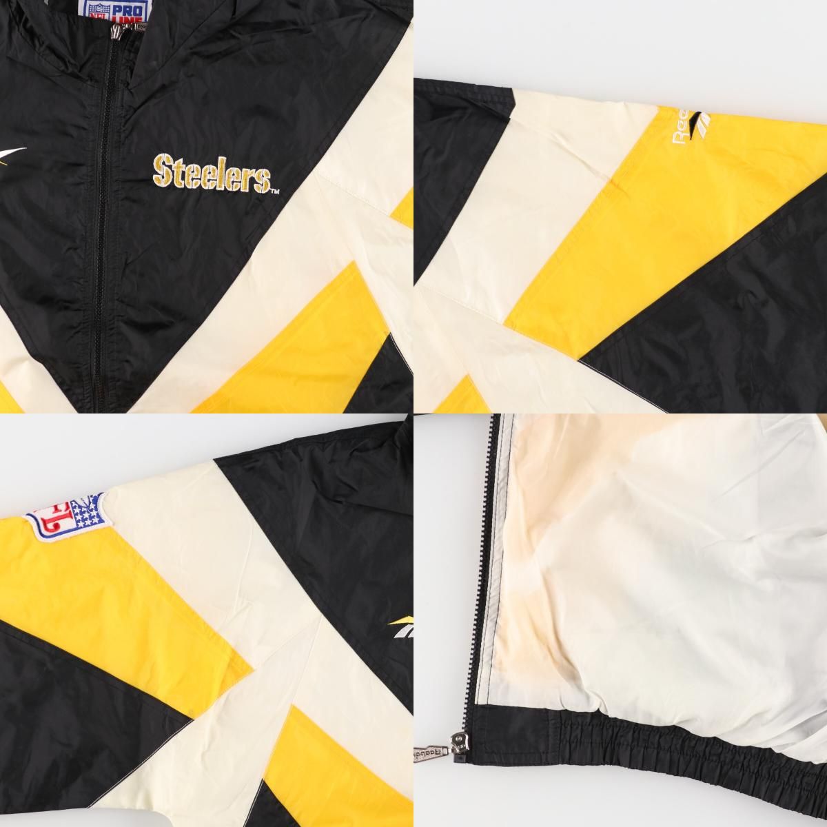 古着 90年代 リーボック Reebok NFL PITTSBURGH STEELERS ピッツバーグ