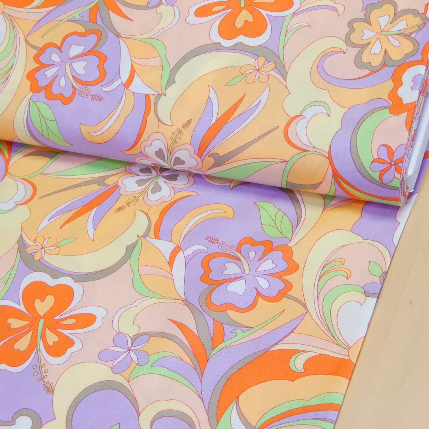 281)ハワイアンキルト布