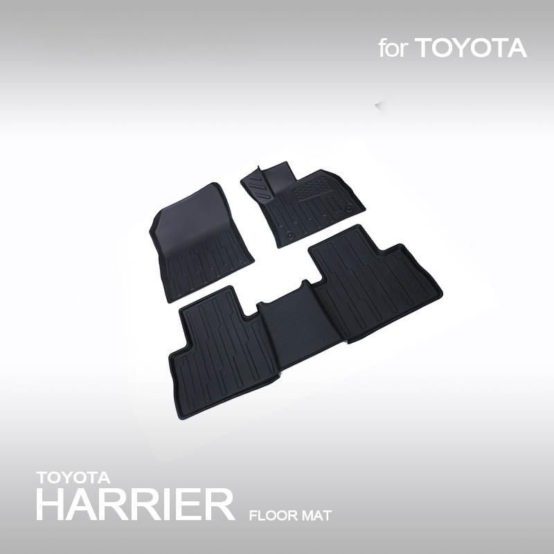 式 トヨタ ハリアー ヴェンザ ヴィザ 設計 右ハンドル対応 フロアマット TPV素材 防水防汚 滑り止め 高耐久 車内保護 FFCRYSTALESIA_COM