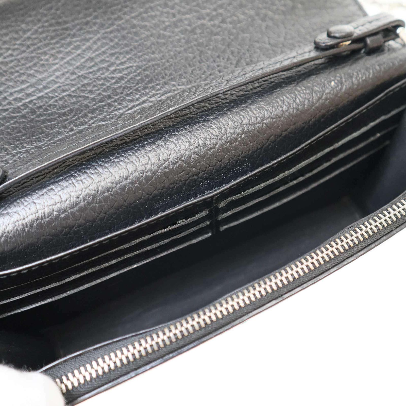 Maison Margiela メゾン マルジェラ チェーンレザーウォレット  