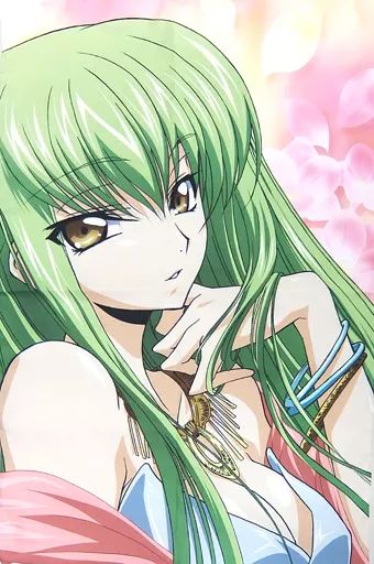 コードギアス　c.c. クッションカバー　希少 中古】クッションカバー・ピローケース(キャラクター) C.C.