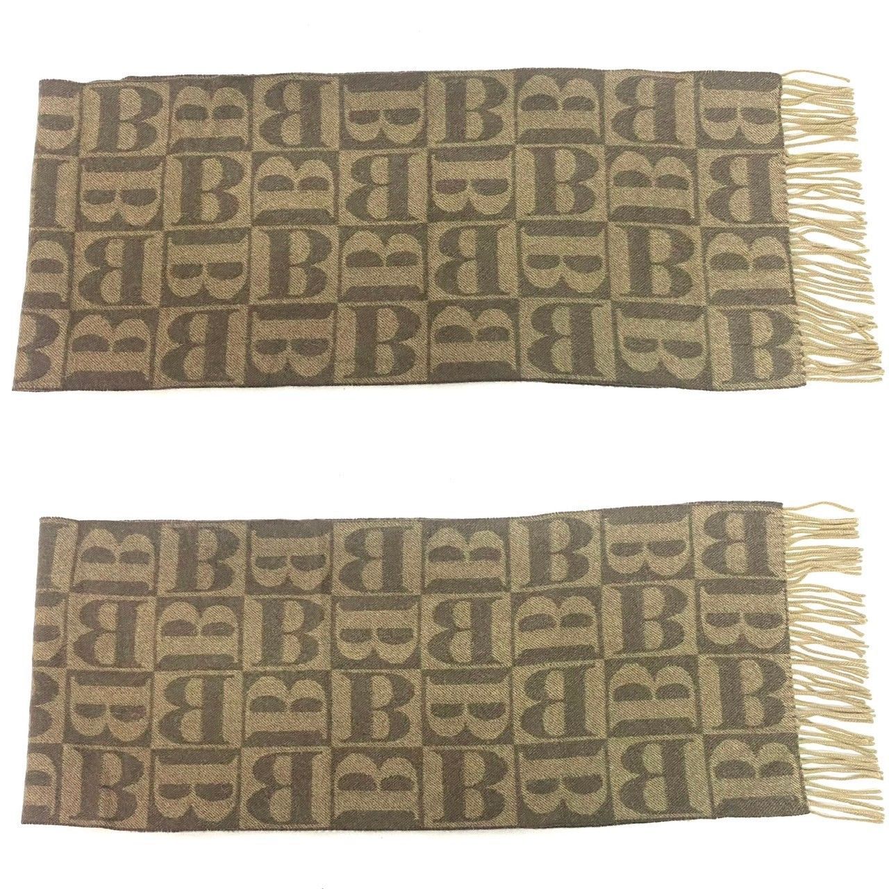 Burberrys バーバリー Bロゴ カシミヤ100% マフラー