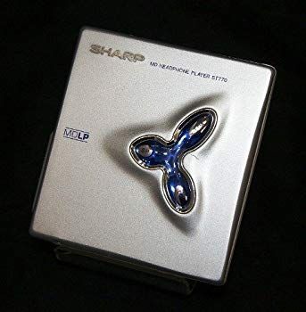 SHARP シャープ MD-ST770-S シルバー系 ポータブルMDプレーヤー MDLP