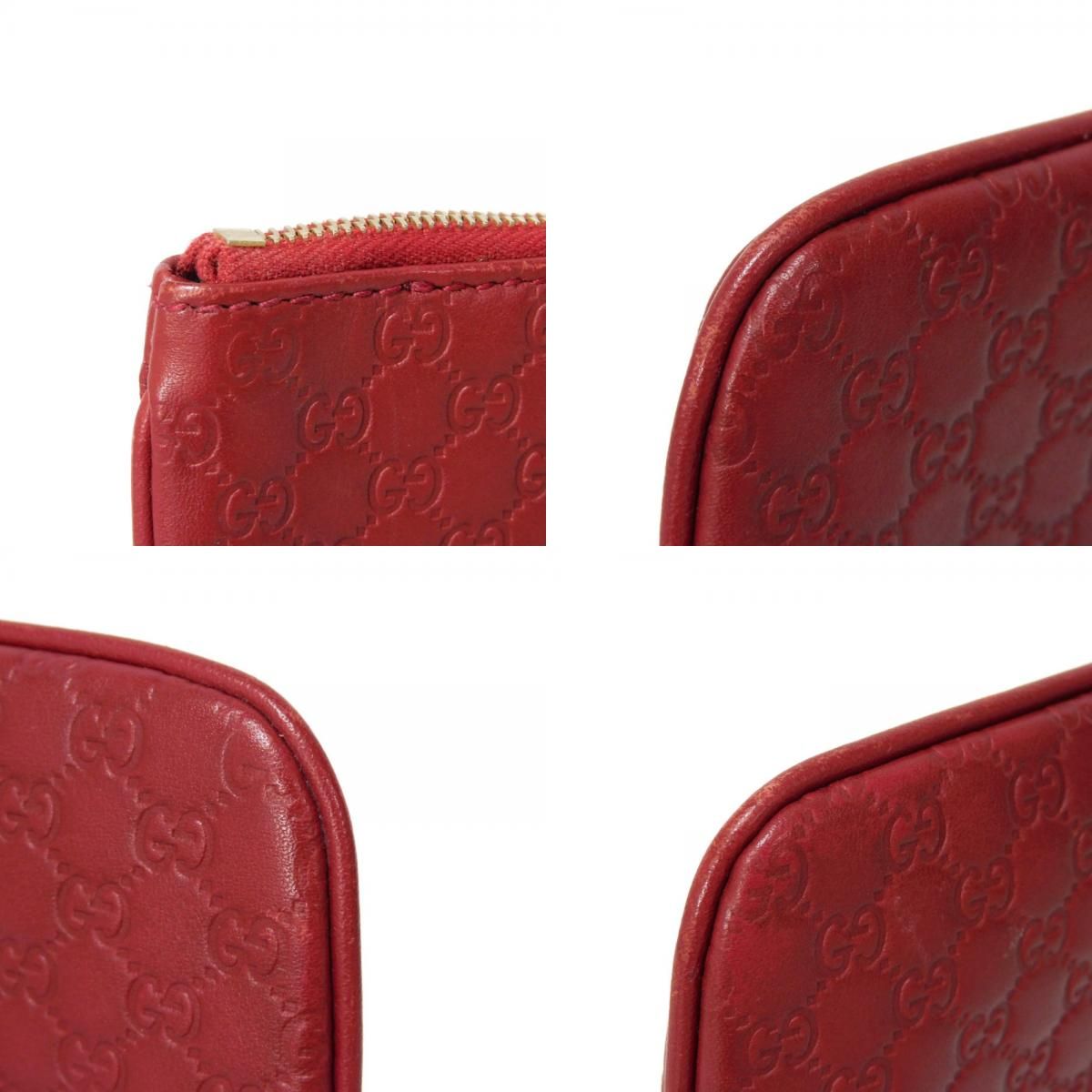 GUCCI グッチ グッチシマ コインパース ロゴ エンボス