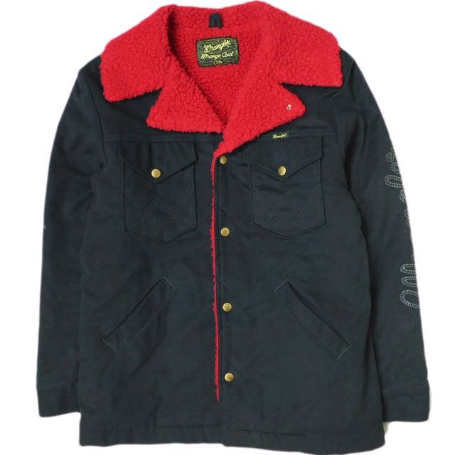 Wrangler Calee ランチコート Wrangler x CALEE ラングラー キャリー 別注 FAKE SUEDE RANCH