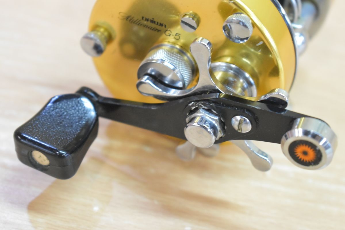 ダイワ ミリオネア G-5 右巻き ベイトリール DAIWA Millionaire G5