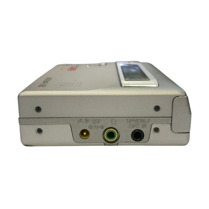 SHARP MDポータブルレコーダーbr/MD-MS100-B シルバー 【公式通販】