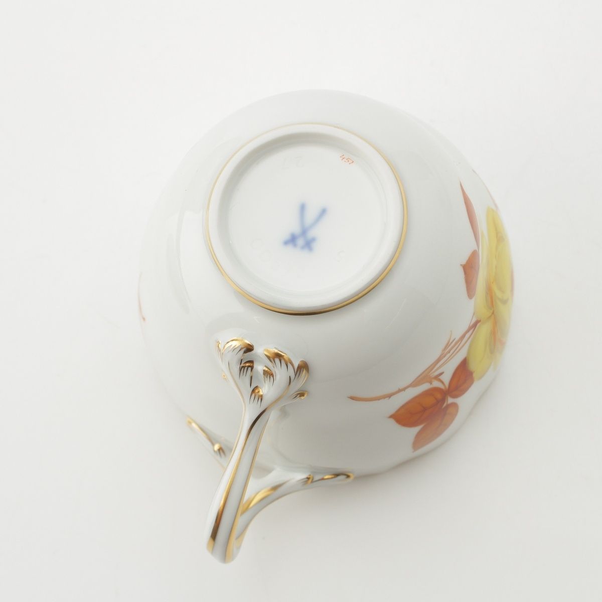 黄色いバラ カップ＆ソーサ―セット