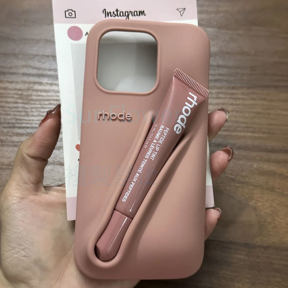 新品】【日本未発売】 rhode☆リップケース☆iPhoneケース rhode