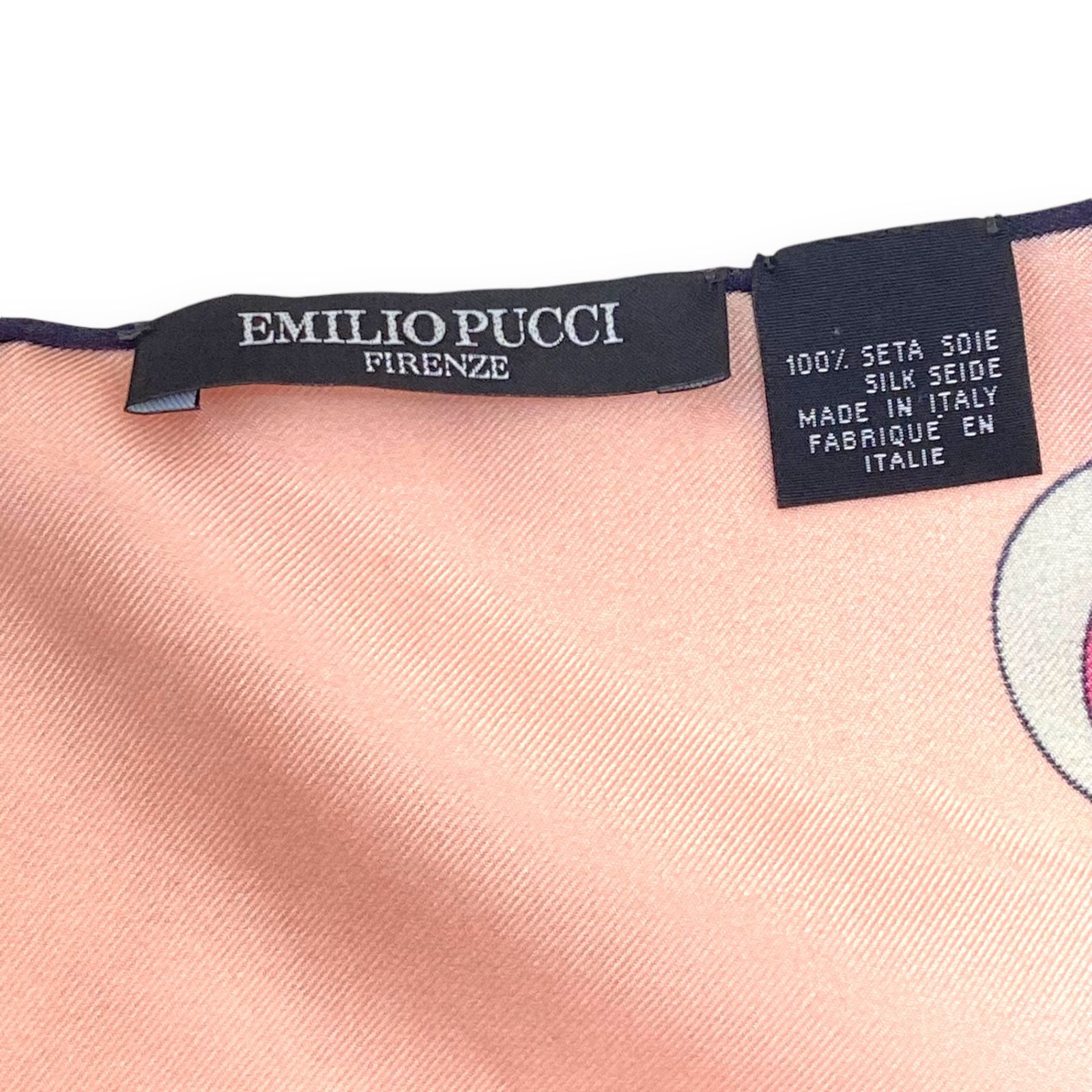 新品✨EMILIO PUCCI プッチ柄 スカーフ ピンク シルク EMILIO PUCCI プッチ柄 スカーフ ピンク シルク - メルカリ