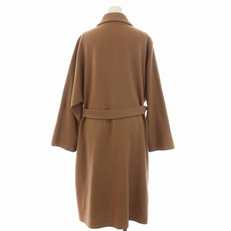 セオリーリュクス theory luxe ステンカラーコート ロング ベルト付き 