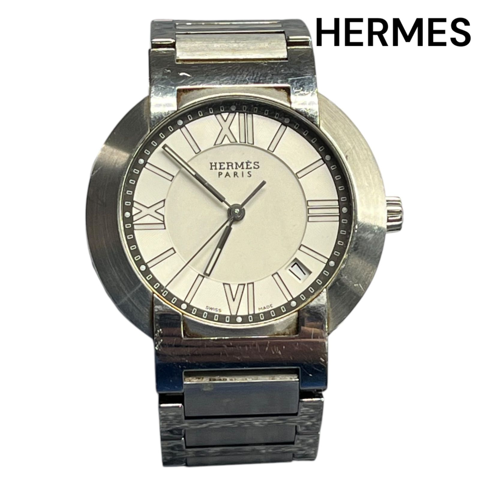 ○エルメス HERMES ノマード オートクォーツ 自動巻き 腕時計 時計