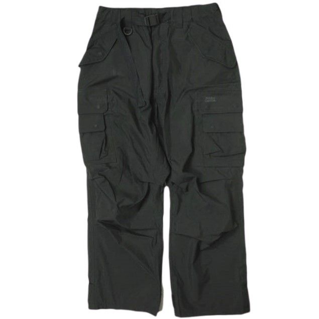 ABU GARCIA x BEAMS アブガルシア ビームス 別注 3レイヤー 6ポケットパンツ M BLACK カーゴ ミリタリー ボトムス g16160