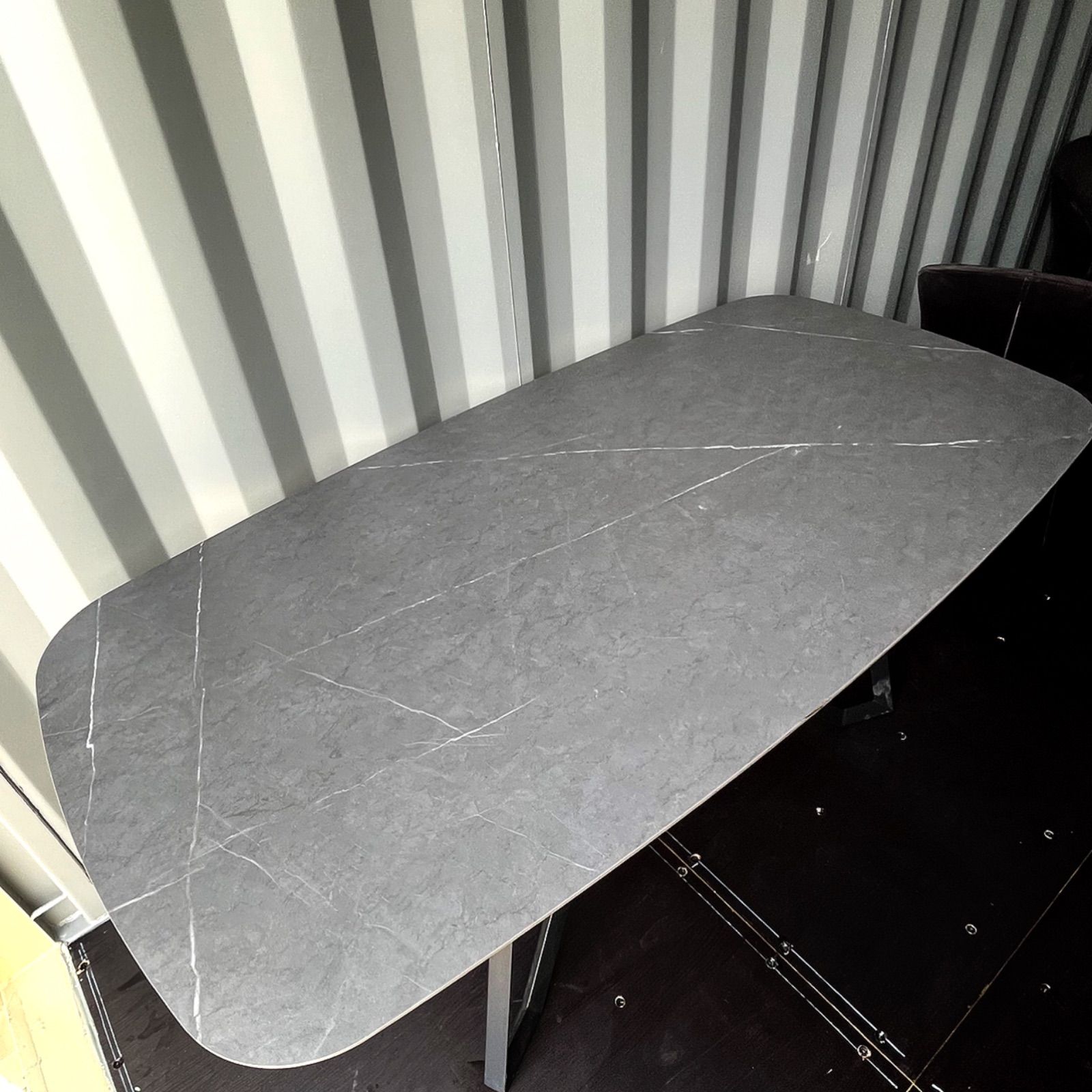 取付無料！クラスティーナ セラミック天板 大理石風ダイニングテーブル