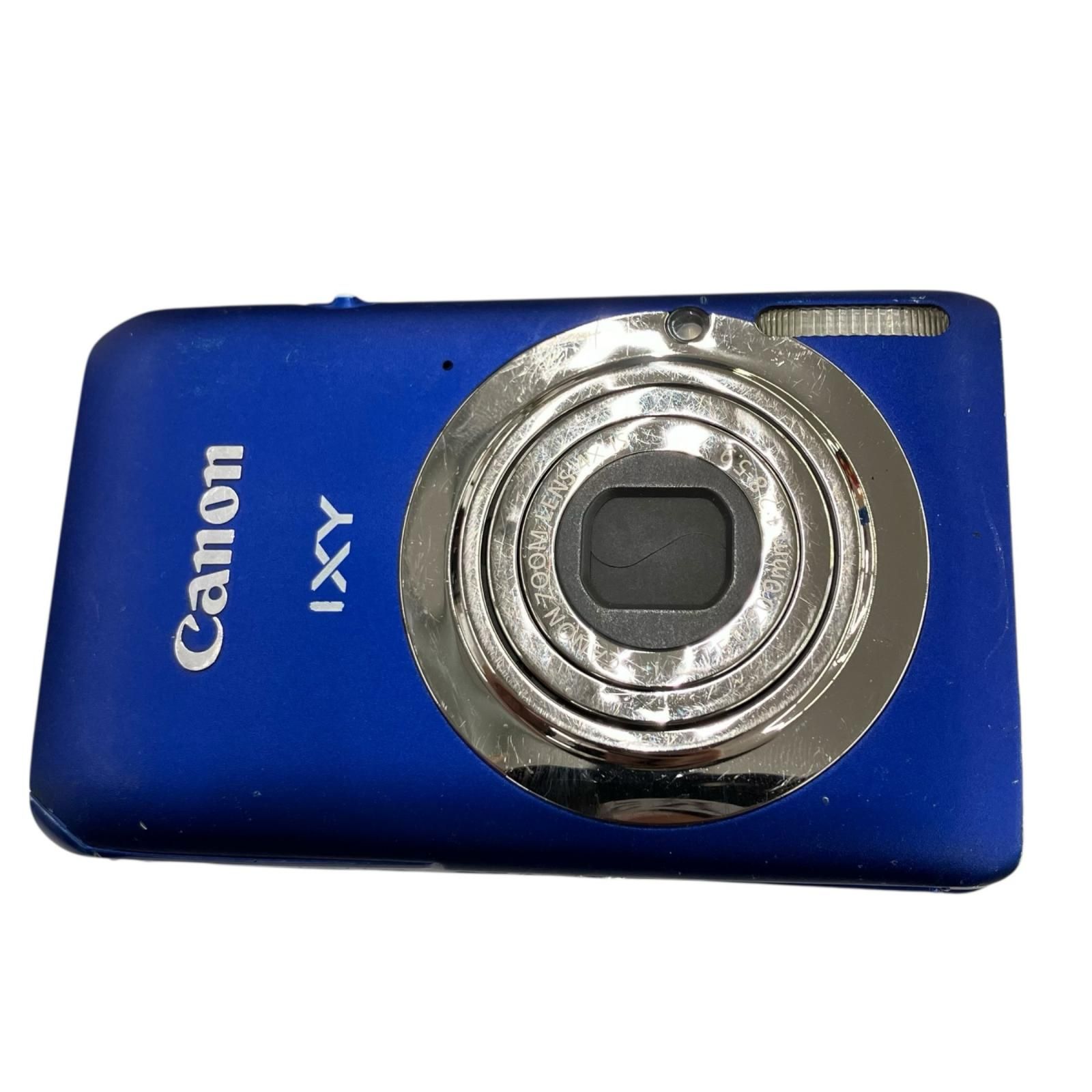 186001 動作未 canon キャノン デジタルカメラ IXY 210F ブルー