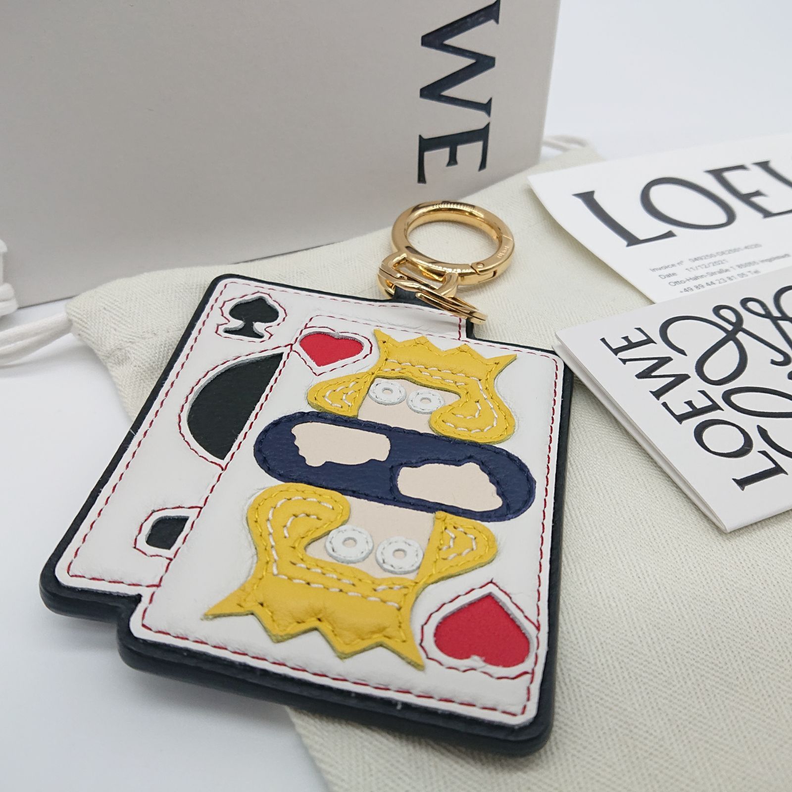 極美品】LOEWE ロエベ LAS VEGAS ラスベガス チャーム 箱 保存袋 